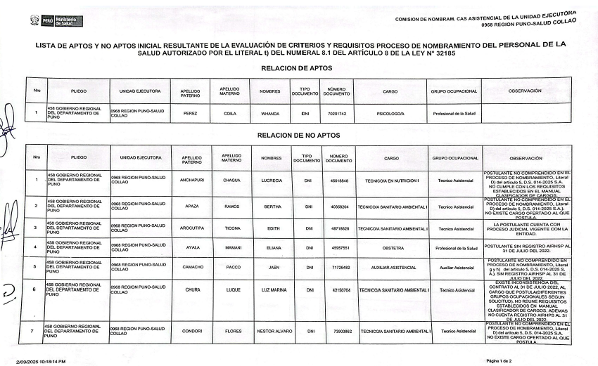 Comunicado