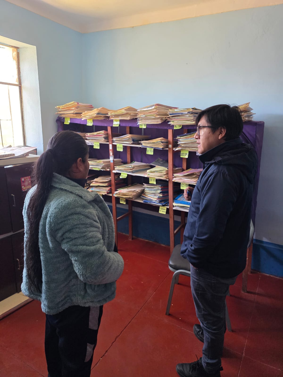 ANTE EL INCREMENTO DE CASO DE SARAMPIÓN EN LA REGIÓN PUNO EL TITULAR DE LA RED DE SALUD EL COLLAO REALIZA MONITOREO A ESTABLECIMIENTOS DE SALUD.